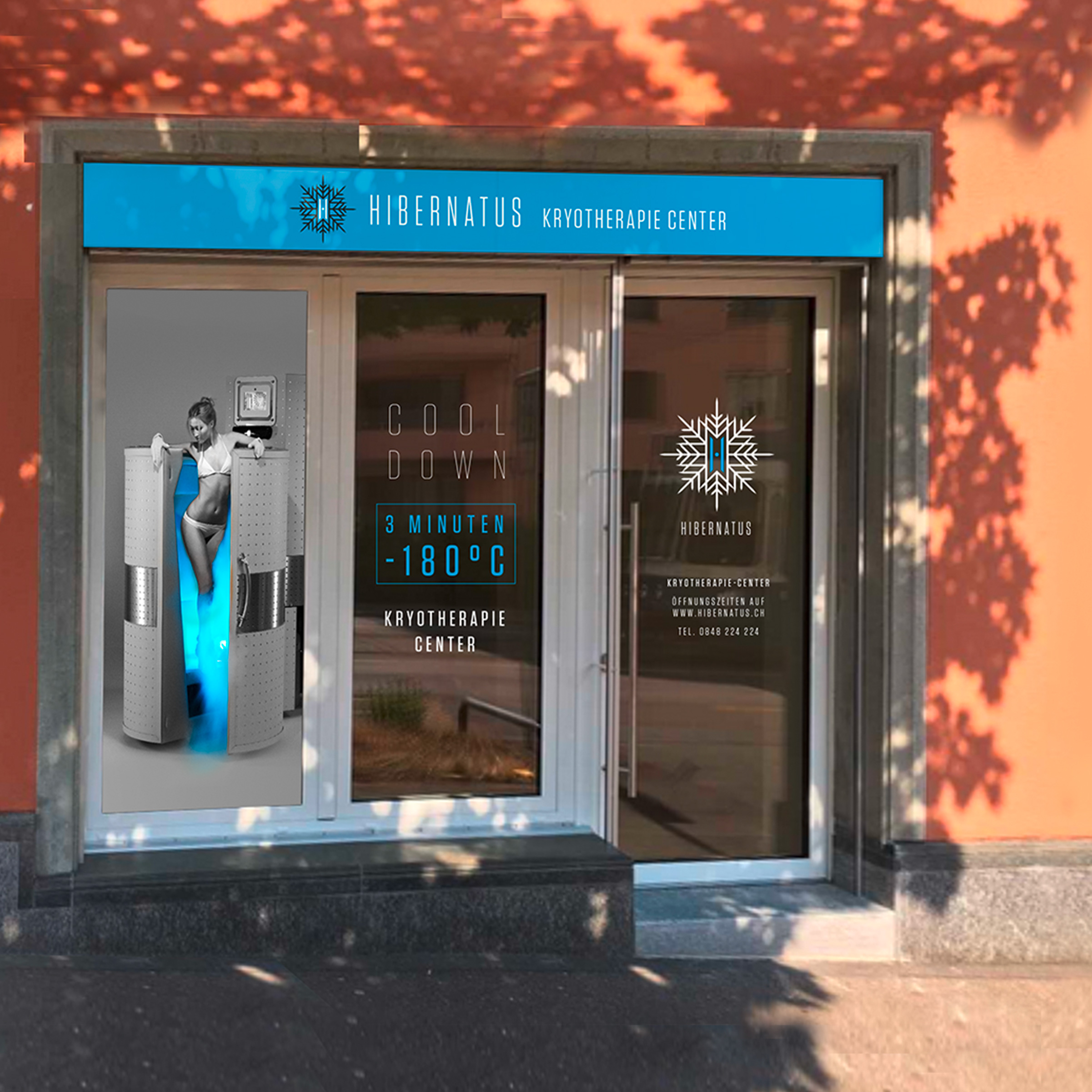 Signalétique Hibernatus à Zurich