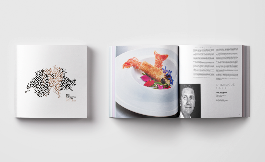 Image de couverture Les grandes tables de suisse première édition