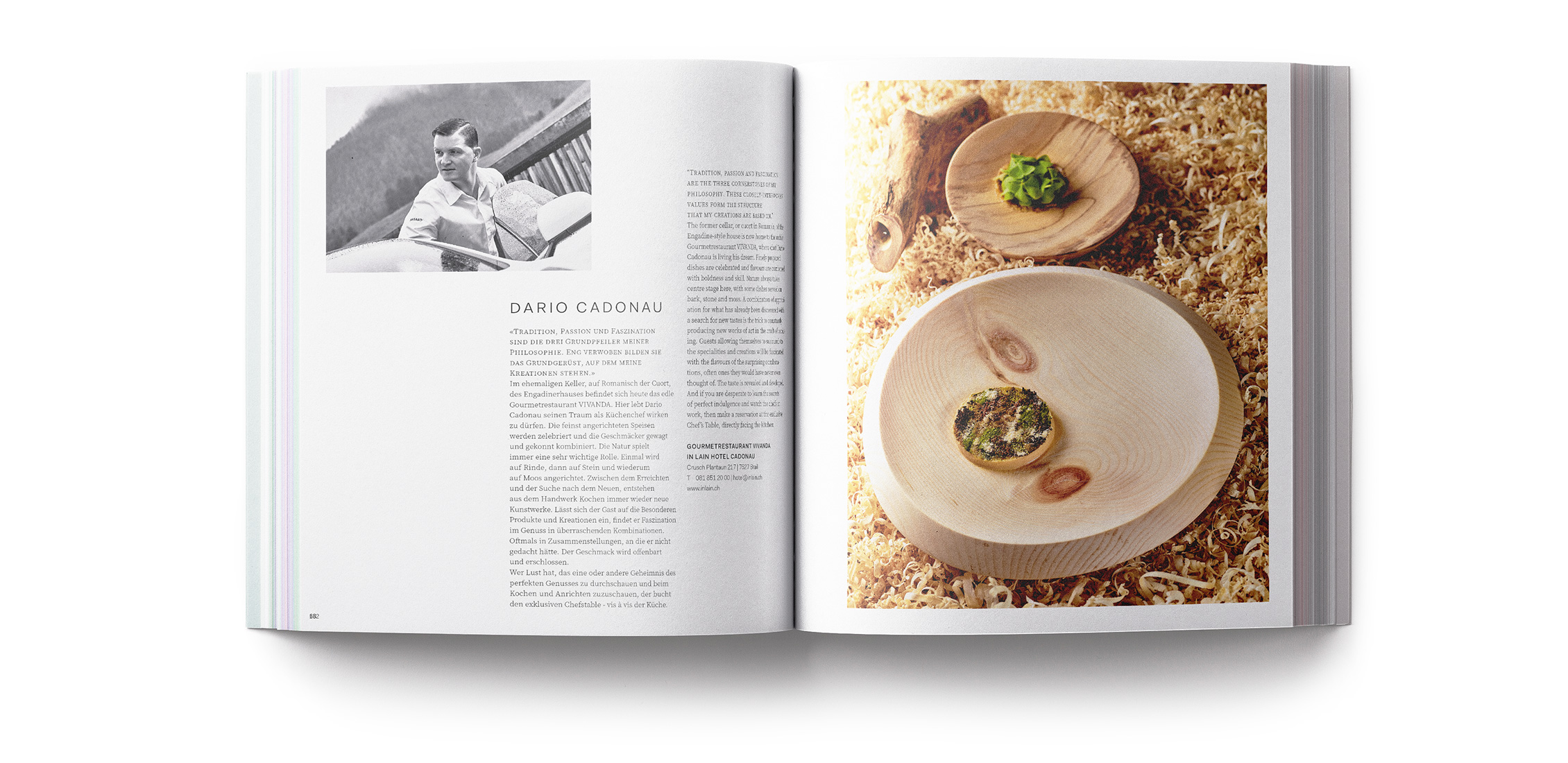 Images des chefs des Grandes Tables de Suisse